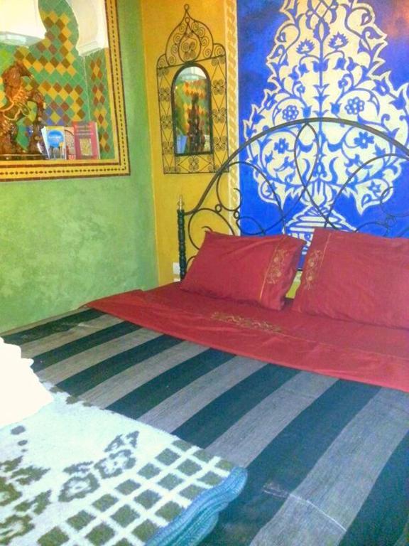 Riad Jennah Rouge Marraquexe Quarto foto
